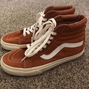 Vans Brown Suede SK8-Hi’s